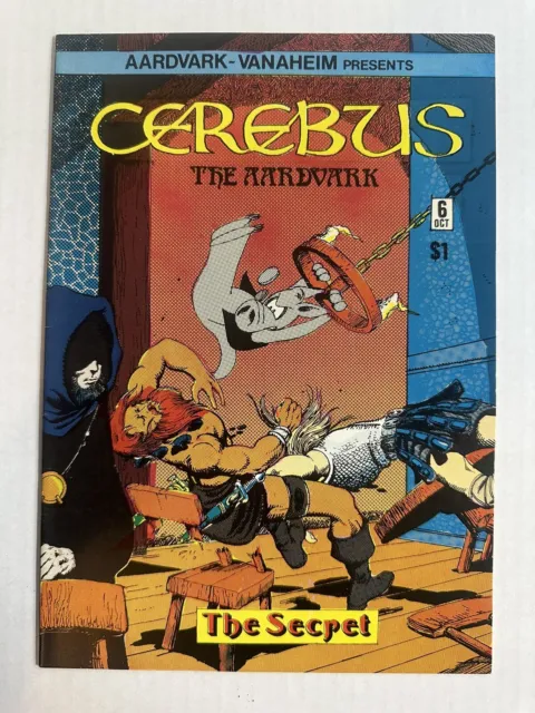 1978 Cerebus The Aardvark Issue 6 First Appearance Of JAKA The Secret Comic Book