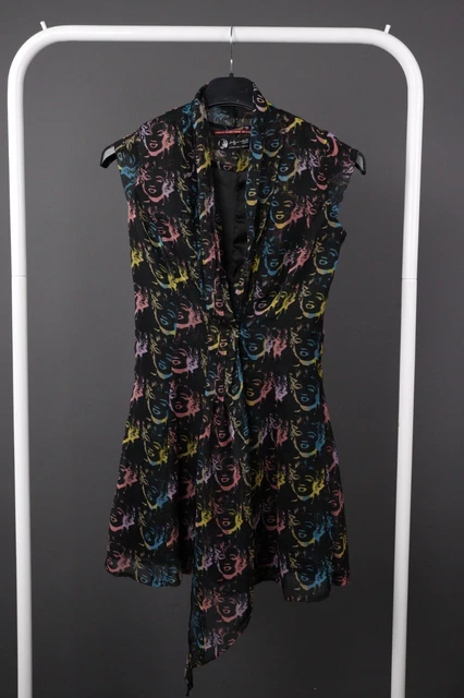 Women ANDY WARHOL by PEPE JEANS MARILYN MONROE Summer Mesh Pop Art Dress Size XS Women ANDY WARHOL by PEPE JEANS MARILYN MONROE Summer Mesh Pop Art Dress Size XS