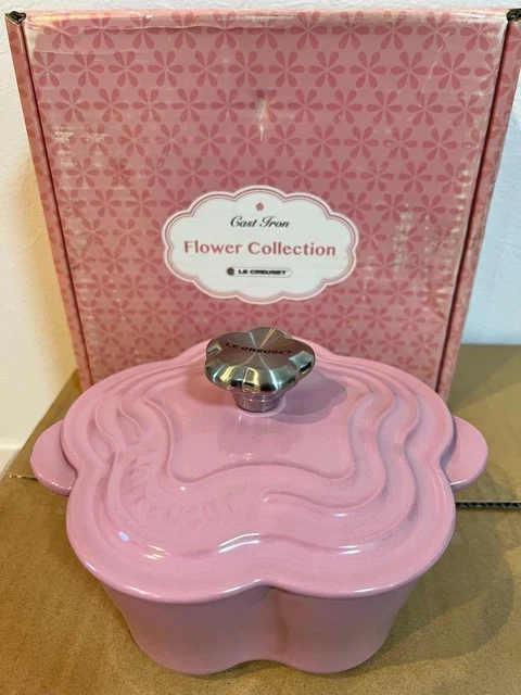 LE CREUSET Stacking Flower Container Pink Blossom 15cm
