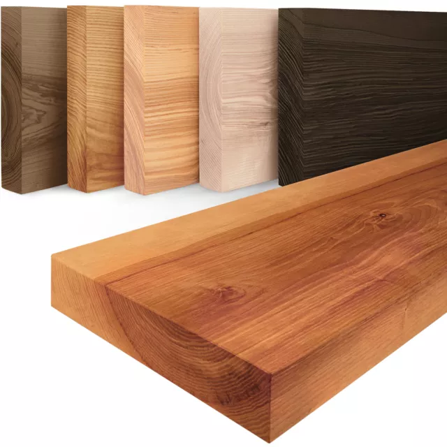 Scale LAMO® rovere legno massello gradino di ristrutturazione gradino in legno cenere selvatica 40 mm