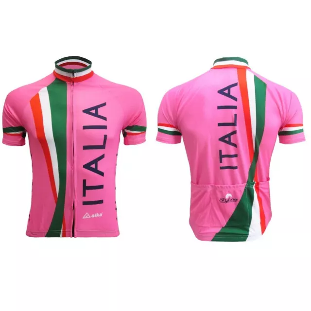 Maglia Ciclismo Italia donna Lady Rosa squadra italiana