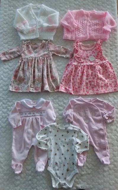 Baby Girls Clothes Bundle  0-3 Months