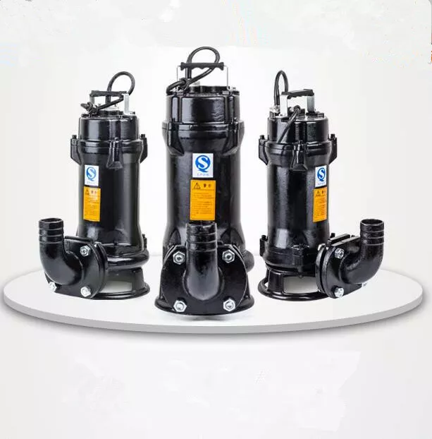 220V 1HP 750W Industrial Sewage Cutter Grinder Cast iron Submersible Sump Pump