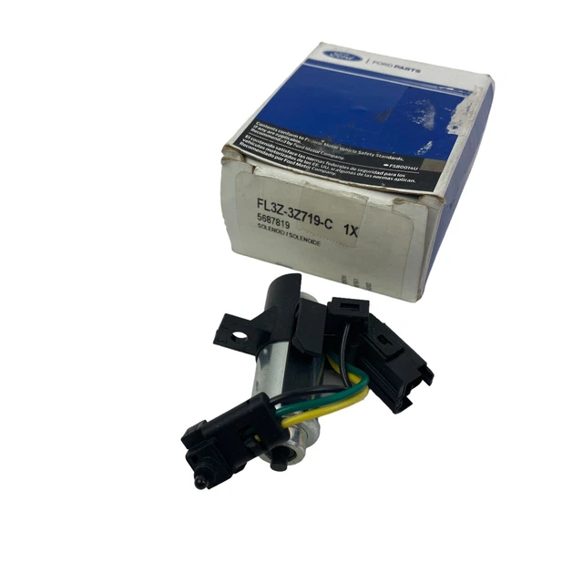 Genuine Ford OEM Column Shifter Interlock Lock Solenoid Actuator FL3Z-3Z719-C