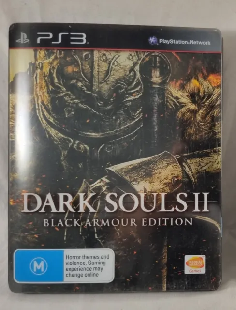 Dark Souls 2 Black Armour Edition STEELBOOK/CASE & CD No Game PS3 Playstation 3