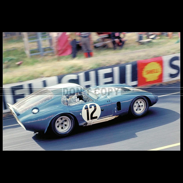Photo A.028770 SHELBY COBRA DAYTONA CUTTER-GRANT 24 H LE MANS 1965
