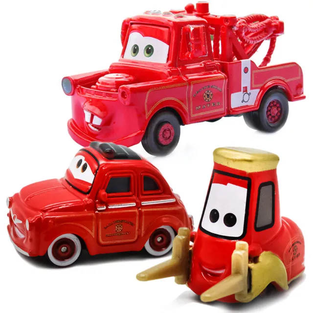 1:55 Birthday Gift Diecast Toy Red Calico/Gino/Die Model Boys Disney Pixar Cars