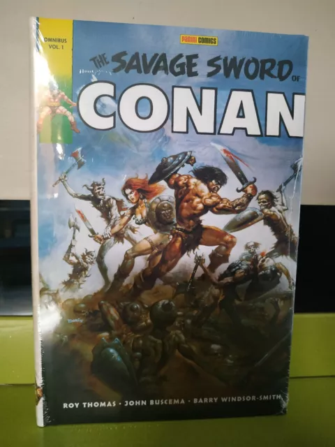 Savage Sword Of Conan Omnibus Tome 1 Thomas Smith Buscema Panini Comics Neuf !