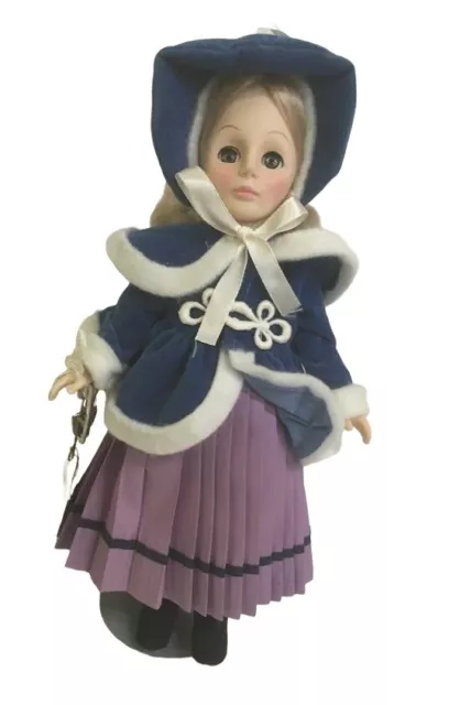 'Skater' - Female Effanbee Doll from the Currier and Ives Collection - Porcelain