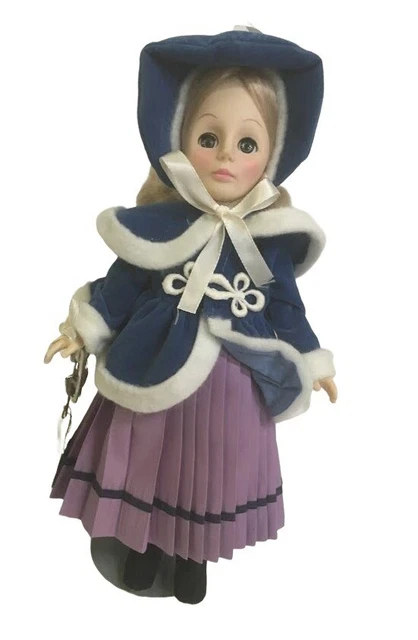 'Skater' - Female Effanbee Doll from the Currier and Ives Collection - Porcelain