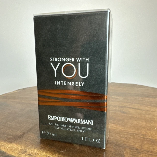 EMPORIO ARMANI STRONGER With You INTENSELY Eau de PARFUM 1.0oz/30ml NEW