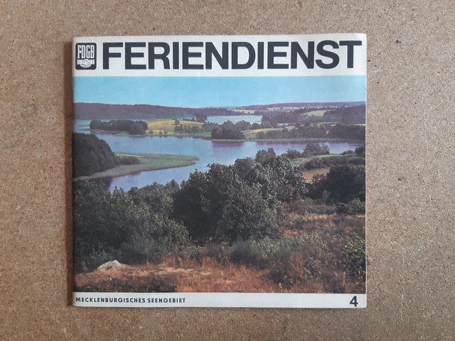 FDGB Feriendienst: Mecklenburgisches Seengebiet (1966)!!!