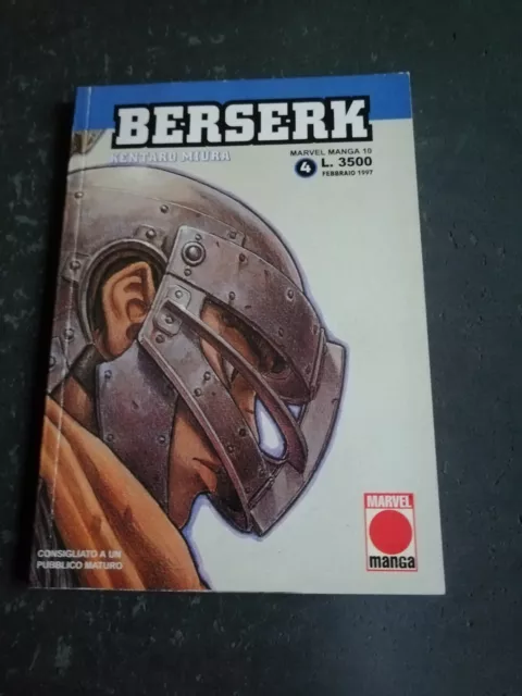 Berserk Nr. 4 Kentaro Miura Prima Edizione Sottiletta  Planet Manga 1997