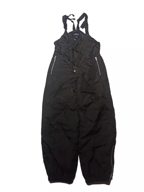 One Salopette Neve Bimbo Tg 164 Cm 14 Anni Nero Pantalone Sci Snowboard Inverno