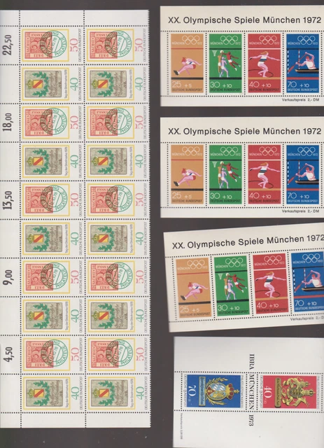  briefmarken -brd- - postfrisch** abart achten  - top komplett