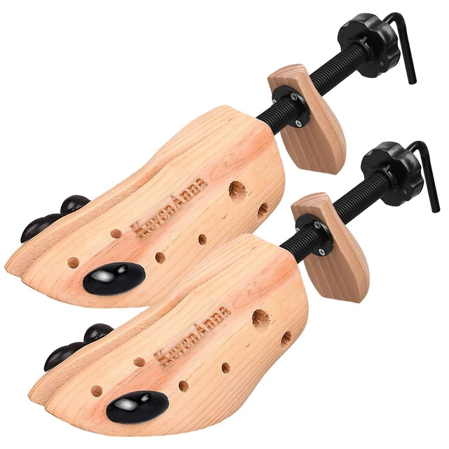 Pair of Premium Professional 4-way Wooden Shoe Trees, Wooden Shoe S...