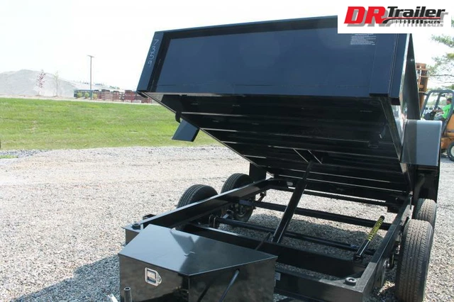 2023 BWISE 6' X 10' 7K GVWR DUMP TRAILER for sale!