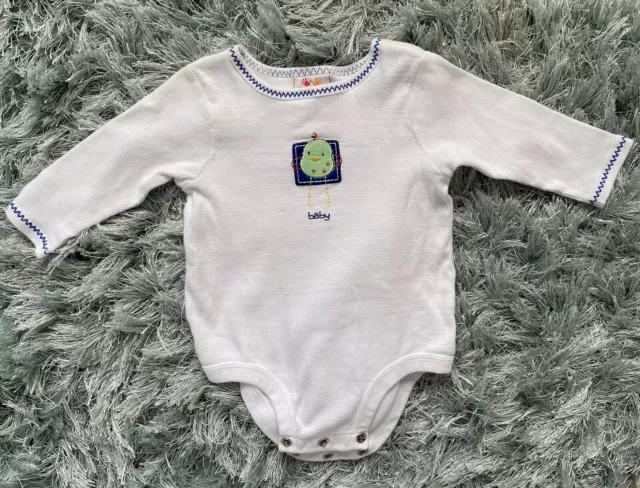Baby Girl Size 6-9 Months Carters One Piece LS Cute Bodysuit Romper