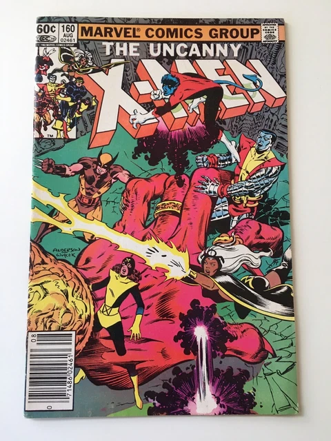 The Uncanny X-Men Vol 1 #160 Aug 1982 Adult Magik Marvel Comics Newsstand NM BIN