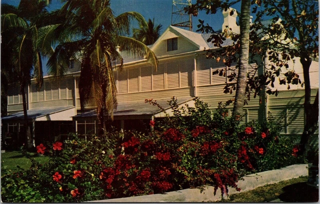 Little White House Key West Florida FL Vacation Residence Harry Truman Postcard