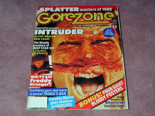 GOREZONE magazine # 6,  Free Shipping USA, Gore Zone