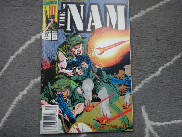 The 'Nam #48 - - Brothers In Arms - - (1990 Marvel) Nm / Nm+