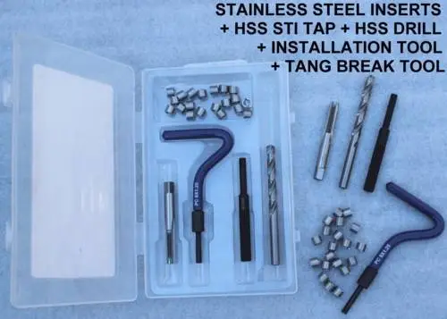 Unc Unf Thread Repair Insert Kit 12 3/16 1/4 5/16 3/8 1/2 5/8 3/4 Helicoil Sae 3