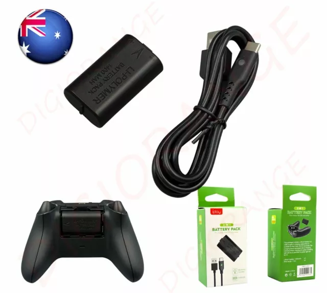 Xbox One S X Gamepad Rechargeable Battery Pack With Type C Cable for Xbox One/SX