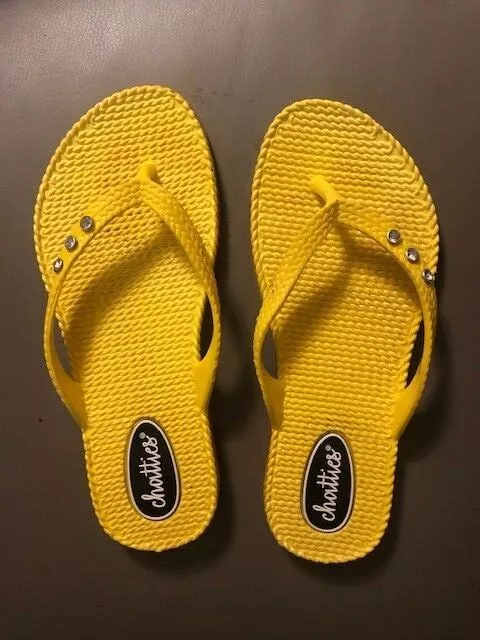 Chatties flip hotsell flops with rhinestones