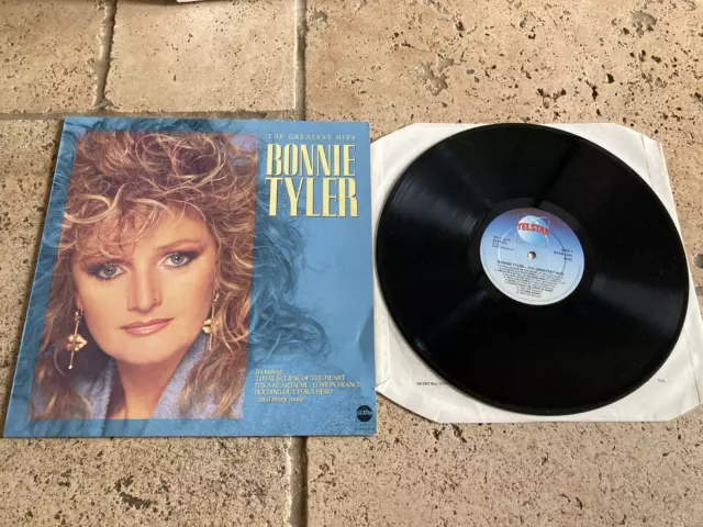 The Greatest Hits Of Bonnie Tyler Uk 1986 Telstar Star 2291 A5/B1 Lp - Mint-