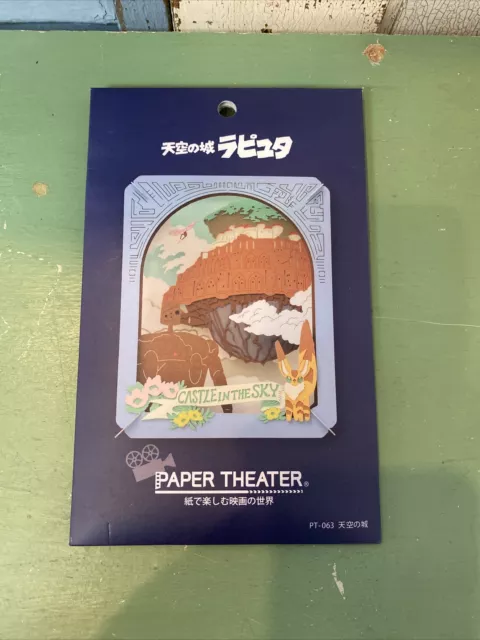 Studio Ghibli Castle In The Sky Encounter With A Girl Anime Paper Theater  Ball 