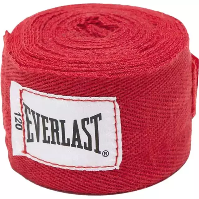 NEW Everlast 120" Red Hand Wraps