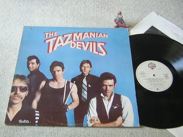 THE TAZMANIAN DEVILS Same 1980 ITALY LP +OIS WARNER BROS W 56812