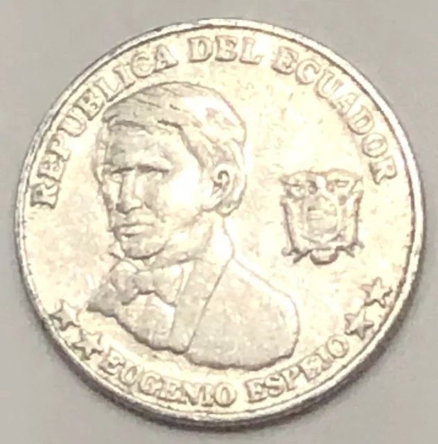 2000 Ecuador 10 Centavos COIN KM# 106