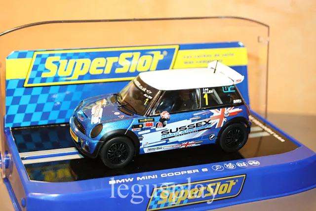 Slot SCX Scalextric Superslot H3528 BMW Mini Cooper S Lee Allen Nº1