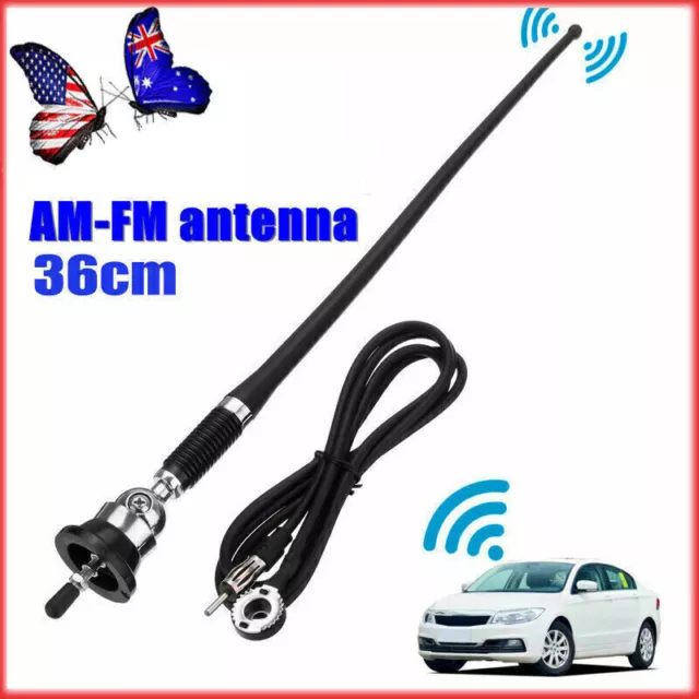 Universal Car Radio Waterproof Rubber FM AM Antenna For ATV UTV Motorcycle Truck