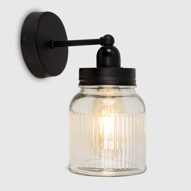 Jam Jar Wall Lights