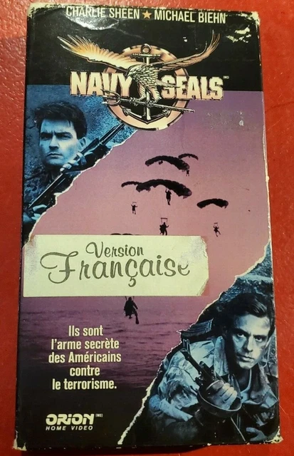 *VHS FRENCH MOVIE Navy Seals: The Best - Charlie Sheen+ £6.85 - PicClick UK