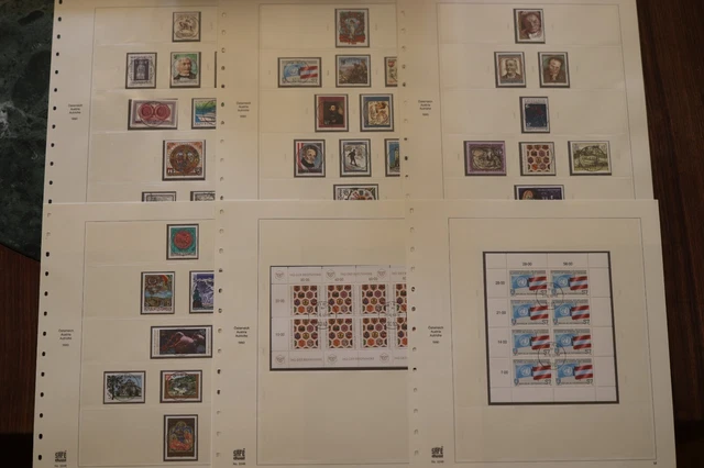 Jahrgang 1990 kompl.gest. auf 6 SAFE-Dual 136-9+L,M               PORTO! s.Text