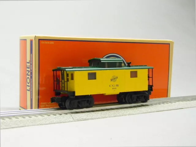 LIONEL CHICAGO & NORTH WESTERN NE-5 CABOOSE #606 O GAUGE railroad 2043290 NEW