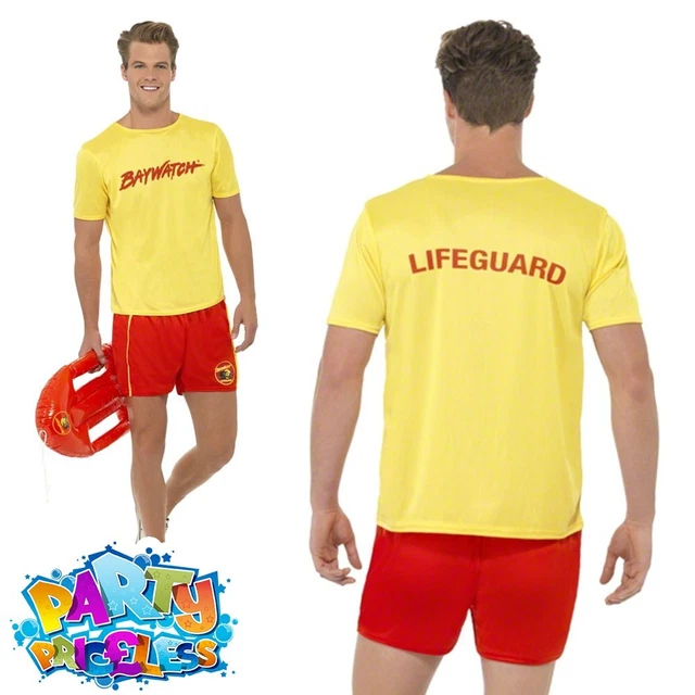 Baywatch Beach Men's Lifeguard Costume main image 0