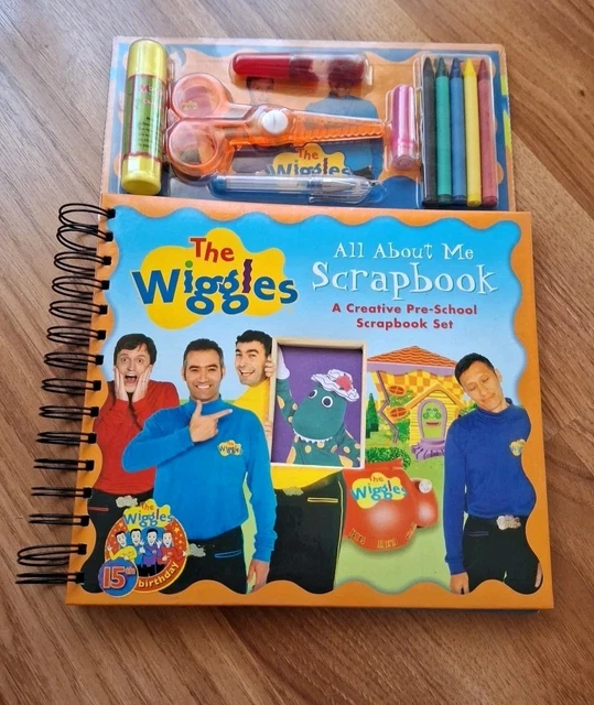 THE WIGGLES ALL About Me Pre-School Scrapbook Set Book Original Cast ...