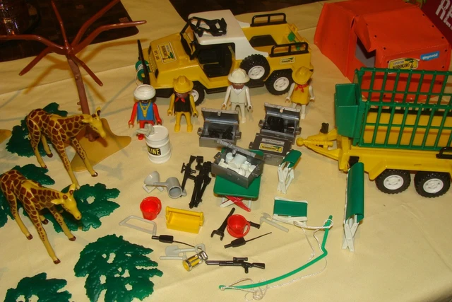 Playmobil Ngorongoro Expedition 3189 De 1981 Poste Safari Complet