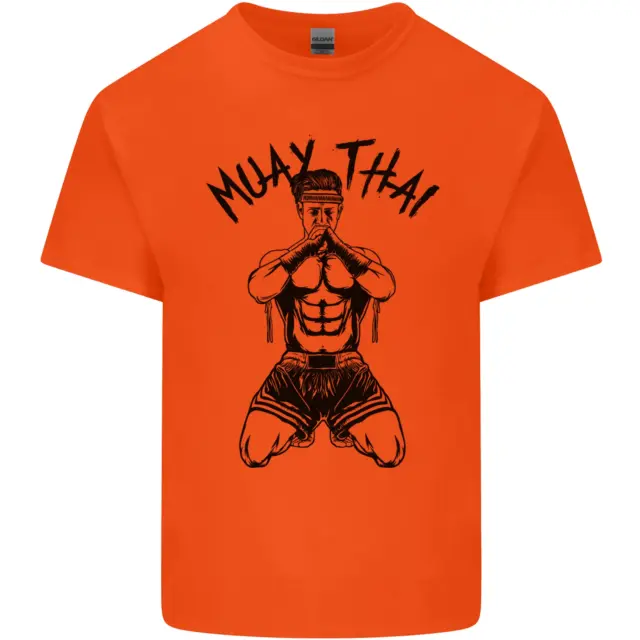T-shirt top Muay Thai Fighter arti marziali miste MMA da uomo cotone 11