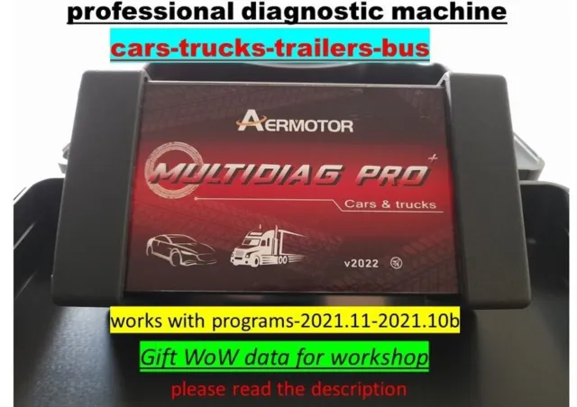 Multidiag (AERMOTOR) professional diagnosis machine (cars-trucks-buses-trailers)