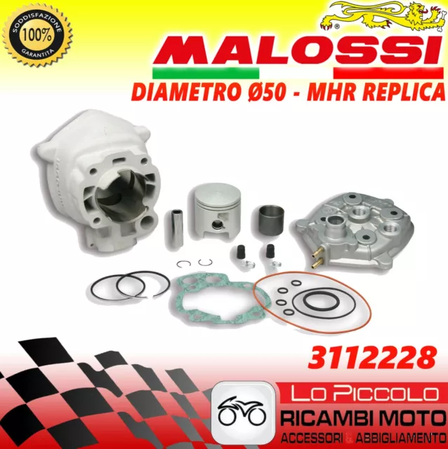 Gruppo Termico Cilindro Malossi �50 80Cc Mhr Replica Alluminio Minarelli Am6 50