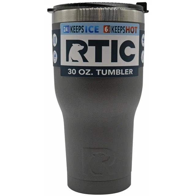 RTIC 30 oz. Vacuum Insulated Stainless Steel Tumbler - Matte Graphite
