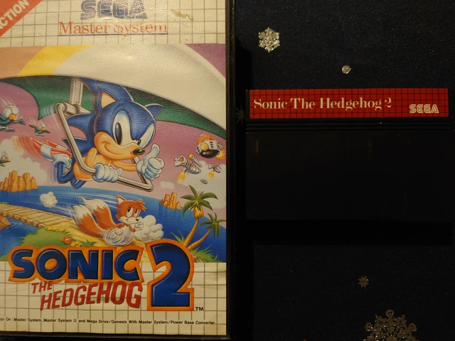 Jeu Sonic Chaos Pour Sega Master System - Version PAL Avec Boîte - Bon état Pour Collectionneurs