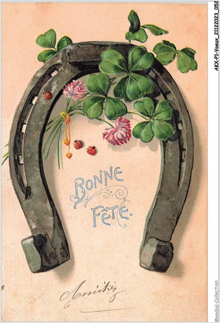 Porte Bonheur Fer à Cheval Rlandas Quatre Feulles Trèfle | Etsy