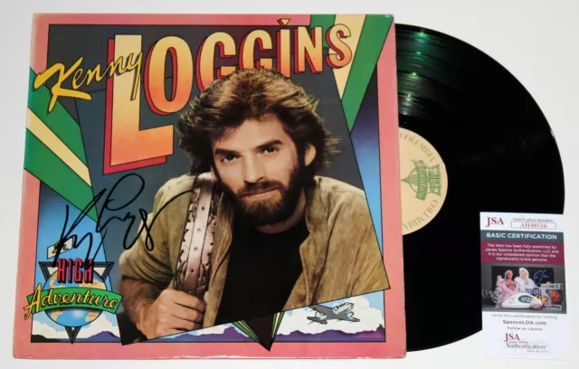 Kenny Loggins Signed High Adventure Lp Vinyl Record Album Autographed +Jsa Coa